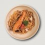 Salmon Aglio E Olio