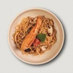 Salmon Aglio E Olio