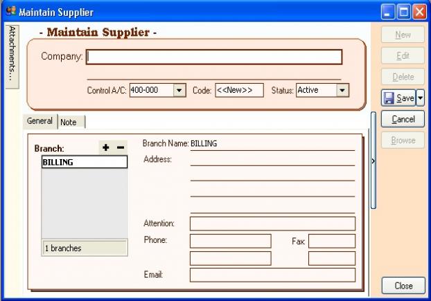 Module : Supplier (AP) - MYSOFTEX SDN BHD