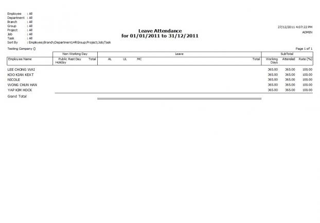 SQL Payroll software : LEAVE MODULE - MYSOFTEX SDN BHD